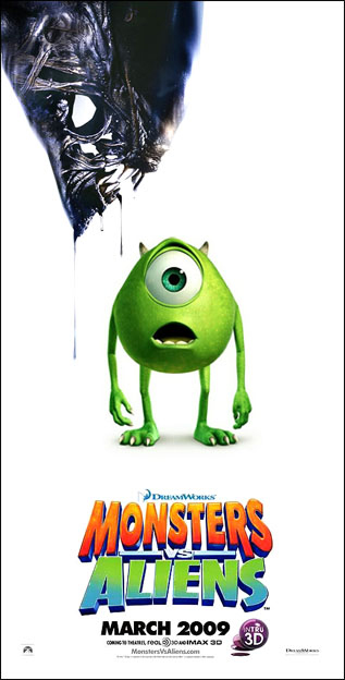 Illustration for article titled Poster Mashups Cast Classic Movies in a New Light